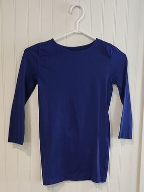 Nikibiki Navy Crewneck Stretch Top